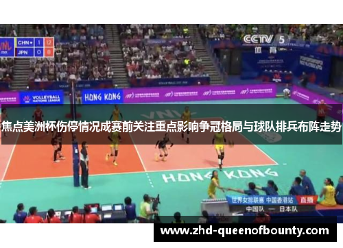 焦点美洲杯伤停情况成赛前关注重点影响争冠格局与球队排兵布阵走势 焦点美洲杯伤停情况成赛前关注重点影响争冠格局与球队排兵布阵走势