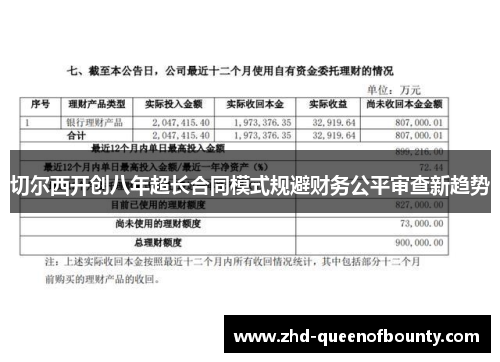 切尔西开创八年超长合同模式规避财务公平审查新趋势